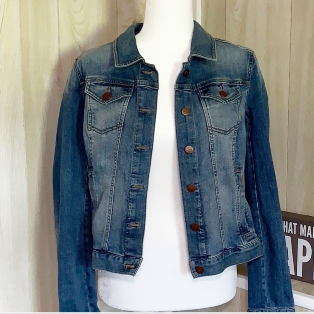 Loft jean jacket new with tags. Medium
